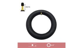 CAMARA PATINETE 10X2.5-6.5" TR4 VAL. RECTA