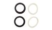 KIT RETENES ROCKSHOX GUARDAPOLVOS 35MM BLACK