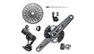 GRUPO SRAM GX EAGLE AXS T-TYPE DUB 175MM