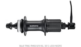 BUJE TRAS. SHIMANO FH-RM33 C/LOCK 32 8/10VEL.