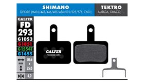PASTILLAS GALFER FD STANDARD SHIMANO DEORE BR-M416,445,