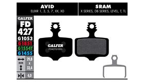 PASTILLAS GALFER FD RESINA AVID/SRAM ELIXIR/RIVAL