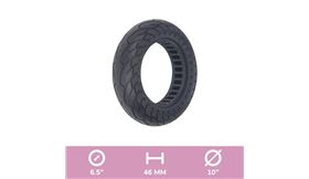 CUBIERTA MACIZA BMR 10X2.5-6.5" 46MM