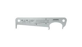 COMPROBADOR DE DESGASTE DE CADENA SRAM (DESGASTE DEL 0,8%)