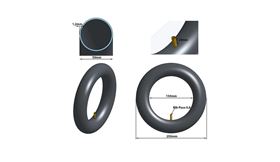 CAMARA PATINETE EWHEEL 10X2 VAL. RECTA RCR-015