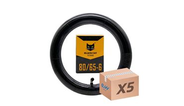 CAMARA PATINETE 80/65-6" VAL. 90X90 BLACK CAT