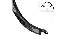 LLANTA RODI 29ER 622X30MM 32H TYRP30 TUBELESS
