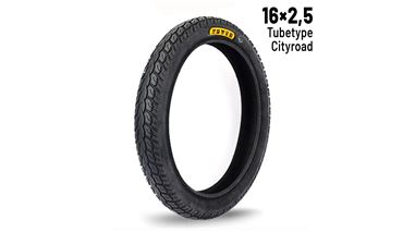 CUBIERTA BLACKCAT 16×2,5 TUBETYPE