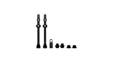KIT VALVULAS MUC-OFF V2 TUBELESS 80MM NEGRO