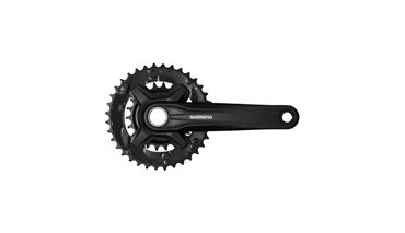 BIELAS SHIMANO FC-MT210 2X9V. BLACK 175MM 36/22D