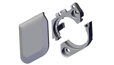 TAPA CONECTOR BOSCH CARGA CON SOLAPA EXTRAIBLE (3 PIEZAS)
