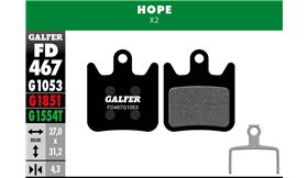 PASTILLAS GALFER HOPE X2 RESINA