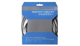 CABLE CAMBIO/FUNDA/TOPES SHIMANO ROAD PTFE INOX WHITE