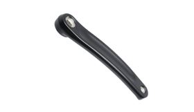 BIELA IZQ. 175MM ALUMINIO JL-WENTI NEGRO MATE ROMBO