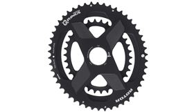 KIT PLATOS ROTOR DM OVAL 50/34T BLACK