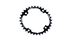 PLATO FIRST 34D OVALADO ALUM. CNC 104BCD NARROW-WIDE 12V.