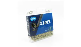 CADENA KMC X10 EL SILVER 114P 10V.