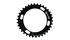 PLATO ROTOR Q36T ROAD BCD 110X4 SHIMANO INNER BLACK