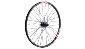 RUEDA TRAS. 26" TAURUS NEGRA CENTER LOCK CASSETTE 8-11VEL.