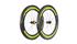 JGO. RUEDAS PROGRESS SPACE SHIMANO AMARILLO FLUOR