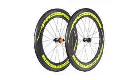 JGO. RUEDAS PROGRESS SPACE SHIMANO AMARILLO FLUOR