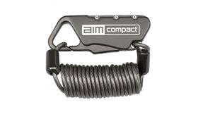 CANDADO AIM COMPACT RETRACTIL CON COMBINACION