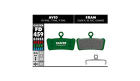 PASTILLAS GALFER FD VERDE AVID X0 TRAIL, 7T, 9T, SRAM GUIDE