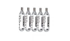 KIT 5 CARTUCHOS CO2 LEZYNE 16GRS.