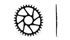 PLATO GARBARUK 34D OVALADO DIRECT MOUNT RACE FACE BOOST