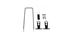 KIT SOPORTE CESTA FIJA 1" Y 1 1/8"