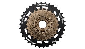 PIÑON SHIMANO ROSCA 7V MFTZ500 PLATA 14/28